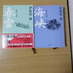 伊集院静 特別愛蔵版 海峡 署名本 海峡 「海峡」三部作完結記念特別愛蔵版(伊集院 静【著