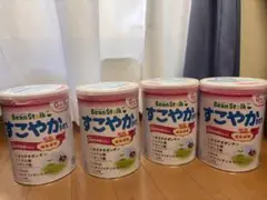 BeanStalk すこやかM1 粉ミルク 4缶セット