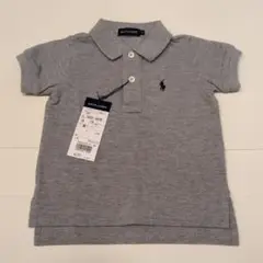 新品タグ付き！Ralph Lauren グレー ポロシャツ 70
