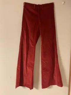 ベロアフレアパンツ