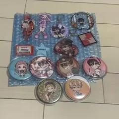 地縛少年花子くん・アクスタキーホルダー缶バッジセット