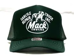 MACK TRUCKトラッカーキャップ　ダークグリーン　新品　アメカジ　OTTO