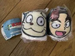 忍たま乱太郎　スクエアポーチ　ガチャ　2点