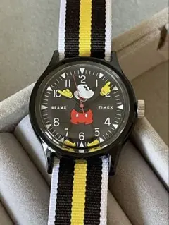 ディズニー×BEAMS×TIMEX コラボウォッチ ミッキーがくるくる回る！ 『TIMEX』×『BEAMS BOY』のディズニー