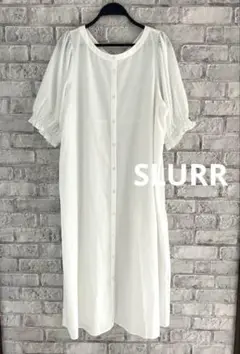SLURR 半袖シャツワンピース　3way