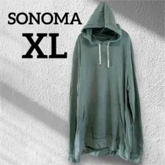 SONOMA 【XL】グリーン パーカー XL