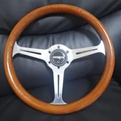 IFRA ウッドステアリング ハンドル　イタリア製　旧車 IFRA ウッドステアリング ハンドル イタリア製 旧車（イタリア産