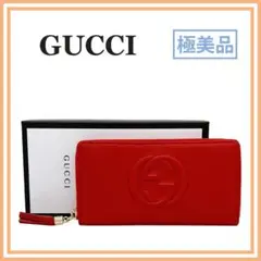 極美品 GUCCI グッチ 598187 ソーホー インターロッキングG 長財布