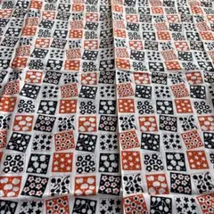 専用レトロ 花　星　90 × 100