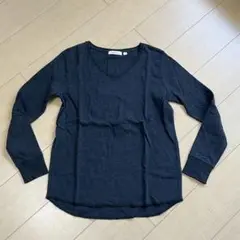 nikoand... CPU起毛スムースユルVプルオーバー