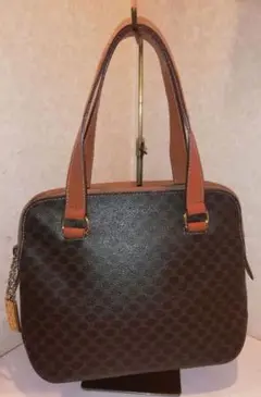 CELINE セリーヌ オールド マカダム ハンドバッグ バッグ