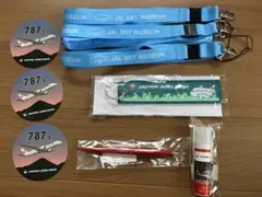 JAL SKY MUSEUM ノベルティグッズとボールペンとのりのセットまとめ売