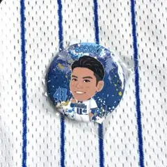 佐々木選手 41番 バッジ 横浜DeNAベイスターズ