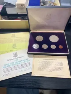 m*様 1974年 ブリティッシュ・バージン諸島 プルーフコインセット！300円 m*様 1974年 ブリティッシュ・バージン諸島 プルーフコイン