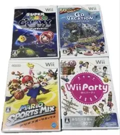 Wii ソフト 4本セット まとめ売り