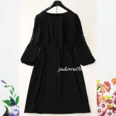 ドルチェu0026ガッバーナレースパフスリーブワンピース大きいサイズ444648Lサイズ