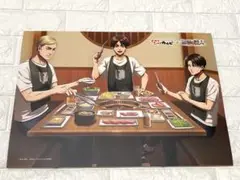 【匿名配送】進撃の巨人じゅうじゅうカルビコラボ / ランチョンマット+シート3枚