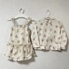 水着　ラッシュガード　95cm 2点セット　まとめ売り　女の子　キッズ