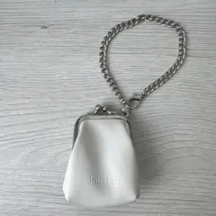 jouete Clasp pouch クラスプポーチ　ホワイト