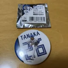 日本ハムファイターズ　田中正義　缶バッジ