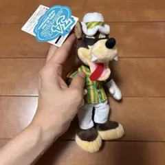 【新品未使用】ディズニー ビッグバッドウルフ 34周年 ぬいぐるみバッジ