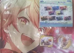 天馬司　守沢千秋　あんスタ　プロセカ　東雲彰人　ビッグビジュアルタオル　缶ミラー