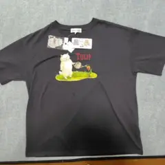 Robi Kamano 猫 Tシャツ TULIP