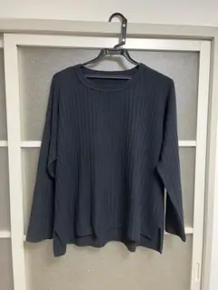 URBAN RESEARCH ネイビーニット