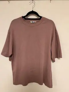 UNIQLO U XL ブラウン オーバーサイズTシャツ