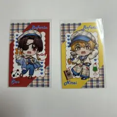 wind breaker ウィンブレ 蘇枋 楡井 チェックセーラーミニブロマイド