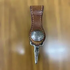 ビーズ屋公ちゃん　レザー キーリング