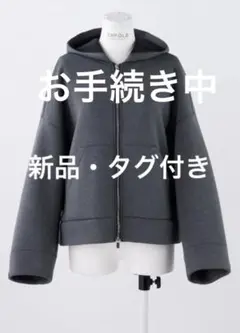 ENFOLD エンフォルド Solid Hoodie パーカー グレー スウェットプルオーバーパーカー グレー | BOYSHE
