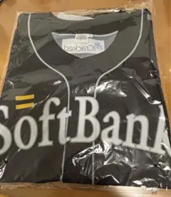 福岡ソフトバンクホークス　レプリカユニフォーム SoftBank 黒 未使用　Ｌ