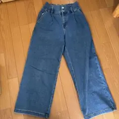 【裏起毛ジーンズ キッズ】GU