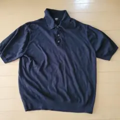 ユニクロ！ウオッシャブルニットポロセーター