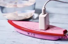 W.I.C ピンク AC電源タップ 船型　サーフィンデザイン