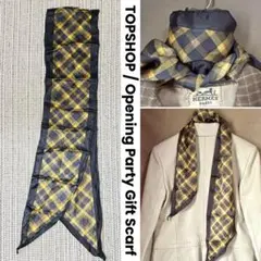 レア!関係者オンリー TOPSHOP トップショップ チェックスカーフ