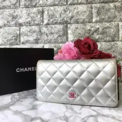 ⭐️良品⭐ シャネル 長財布 マトラッセ ココマーク