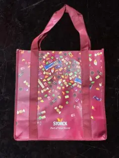 [1点限り][未使用]ウィーン STORCK お菓子イラスト エコバッグ