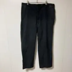 ◯ディッキーズ　黒 スラックス コットン混紡