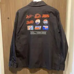 レア ペプシ PEPSI デカロゴ ビッグロゴ フルジップ シャツ ジャケット