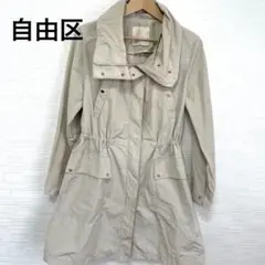 自由区　洗えるスプリングコート　38