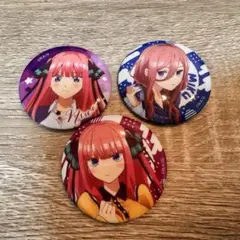 五等分の花嫁 缶バッチセット販売