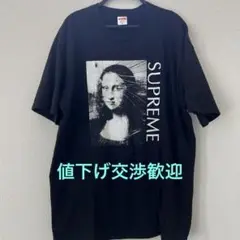 SUPREME モナリザプリント Tシャツ ブラック