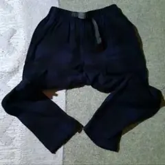 グラミチ ネルチェック ルーズ テーパード パンツ Sサイズ