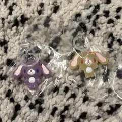 新品未開封 シュガーバニーズ めじるしアクセサリー はなうさ ブルーベリーうさ