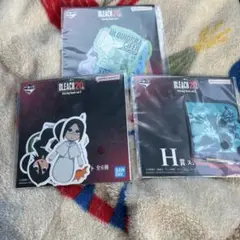 一番くじ ブリーチ BLEACH H賞 ステッカーセット 全種 3種セット