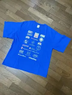 JERZEES 2003年ツアー記念ロゴ Tシャツ 青　ブルー　古着　アメカジ