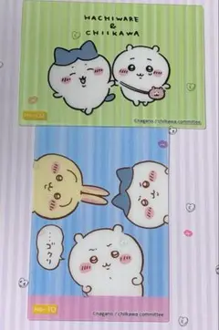 ちいかわクリアカード2枚セット
