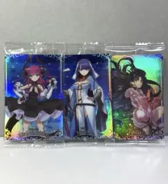 ⚡️⚡️⚡️FGO Fate 復刻SP 第二弾 カード　ウエハース　3枚セット⚡️⚡️⚡️